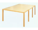 Nr. 1126: Bord BASIC. Letvgtsbordplade i 50 mm tykkelse. Benbukke i 50x50 mm i bg, birk eller eg. Bordplader i bg, birk, eg, laminat eller linolium. Ml: 70x70, 70x140, 70x180, 80x80, 80x140, 80x180, 90x90, 90x140, 90x160, 90x180 cm. Lse mellemplader: 70x70, 70x140, 80x80, 80x140, 80x180, 90x90, 90x140, 90x160, 90x180 cm. Lse hjrneplader i kvartcirkel: 70, 80, 90 cm. H: 73 cm. Andre ml efter nske.

OBS! Breddeml 90 cm kun efter tilbud.
