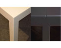 Nr. 1841: NaBT (Not a Big Thing) er et superenkelt bord. NaBT kan fs i mange ml og kan anvendes som borde, arbejdsborde, dobbelte arbejdspladser, call centre og store mdeborde. Bordpladen er i massiv laminat hvoraf kun 3 mm er optisk synligt og sledes gr i et med stlstellet.Farve p bordplade og stel er hvid, sort og stellet kan ogs fs med klar epoxy p det r stel. Ben 3,5 x 3,5 cm. Der standard bsninger for skjult kabelfring under bordpladen. Mod tillg kan leveres kabel og stik samt vertikal kabelfring. P strre borde kan leveres udskring med hngslet lg for kabler, stik, blyanter, lap-top og en integreret lampe svel som CPU holder er muligheder samt skuffekassetter p hjul.Hjde p bordene er flgende: fast hjde 74 cm eller stilbare fra 62 - 85 cm med 3 alternativer: Tryk knap i hvert ben, manuel drejespindel eller elektrisk indstilling. Ml p borde H x B :  80x80, 100x80, 120x80, 140x80 160x80, 180x80, 200x80, 220x80, 120x90,140x90, 160x90, 180x90, 200x90, 220x90, 100x100, 120x100, 140x100, 160x100, 180x100, 200x100, 220x100, 120x120,140x140,160x120, 200x120, 220x120,140x140, 160x140 cm. Med 2 delt plade: 180x140, 200x140, 220x140, 160x160, 180x160, 200x160 og 220x160 cm og ellers ogs specialml. Videreudbygning til strre mdeborde i fast hjde: Start modul, mellem modul og ende modul:140x100, 160x100, 220x100, 140x120, 160x120, 220x120, 140x140, 160x140, 220x140, 140x160, 160x160, 220x160 cm.

Design: Dirk Van Berkel