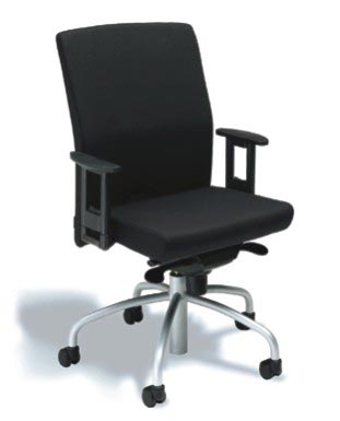 Nr. 281: Mobp. Design Bart van Muylders.
Mobp er en serie stole med og uden armln samt hj og lav ryg. Siddehjde og dybde er variabel, synchrone mekanisme, armln og ryg indstillelige.